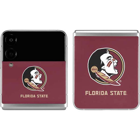Florida State FSU Seminoles Galaxy Z Flip4 5G Skin